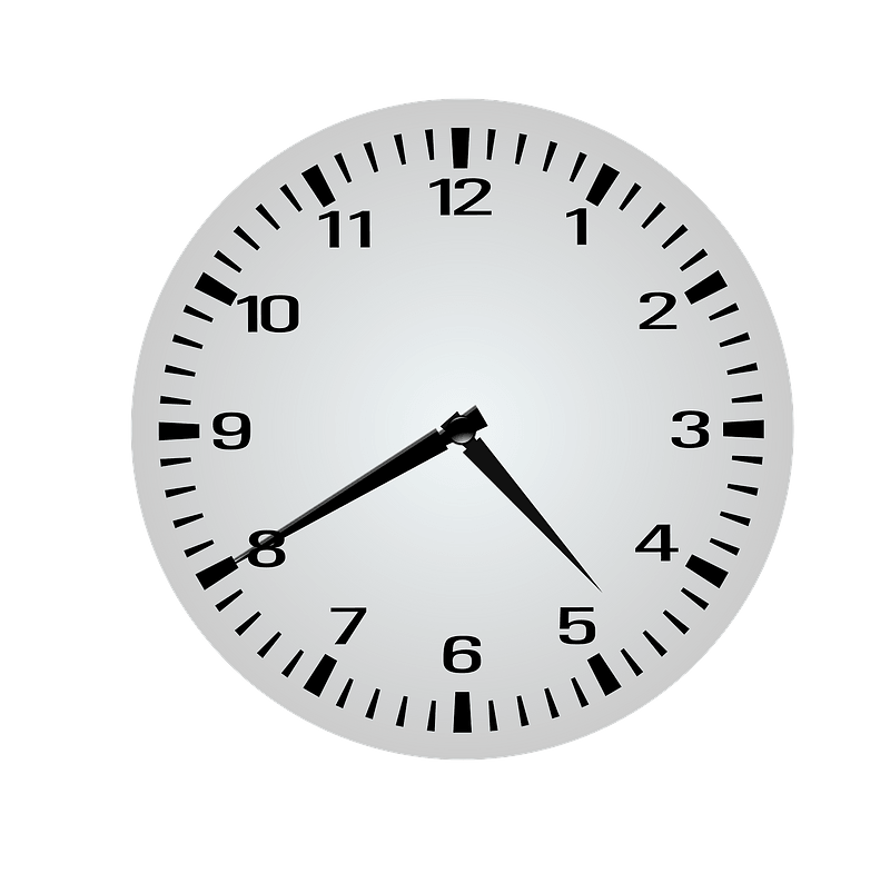Clock Face - Four Forty - 4:40