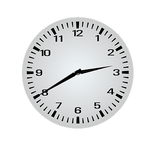 Clock Face - Two Forty - 2:40