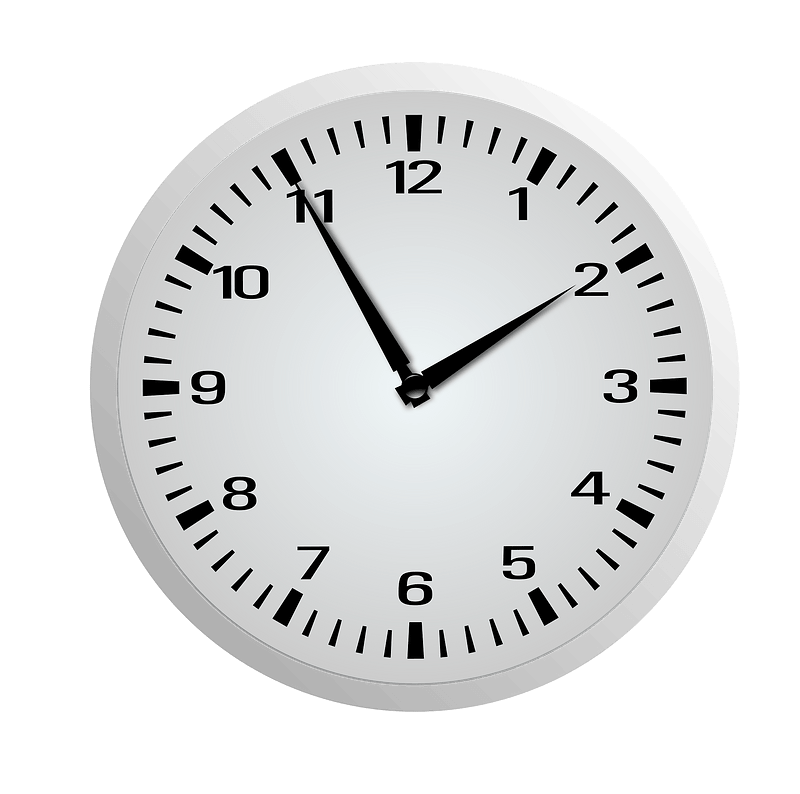 Clock Face - One Fifty-Five - 1:55
