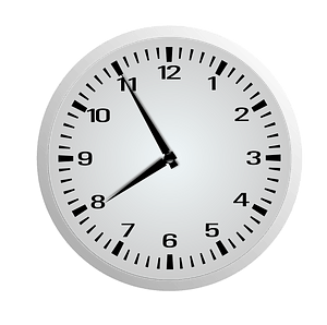 Clock Face - Seven Fifty-Five - 7:55