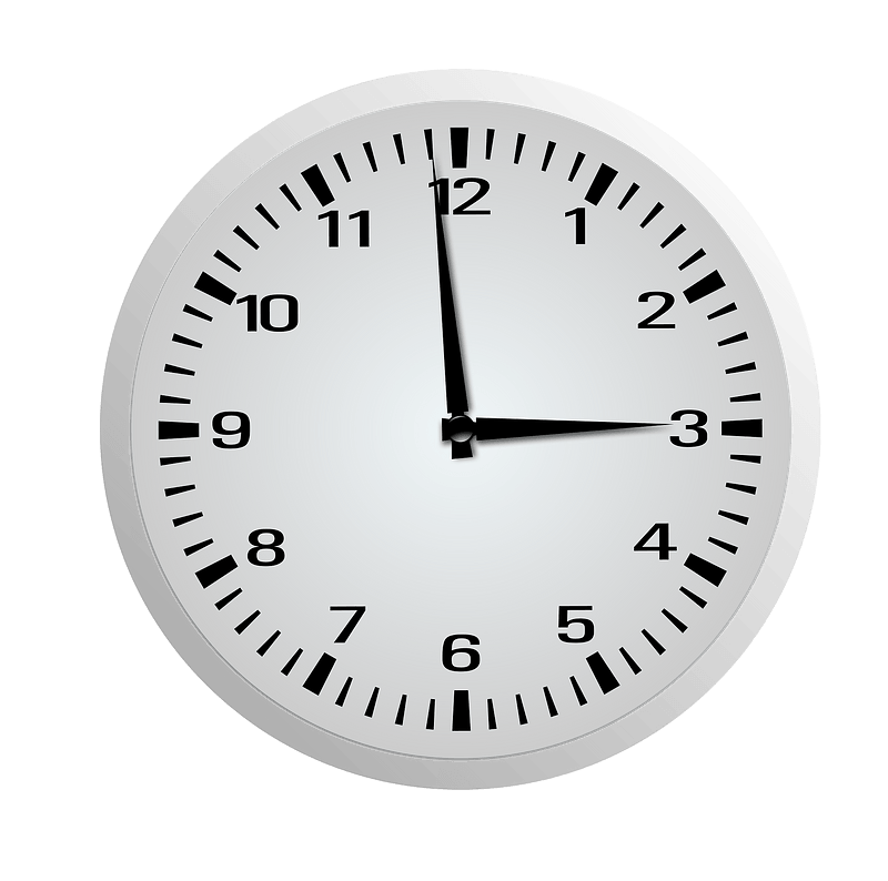 Clock Face - Two Fifty-Nine - 2:59