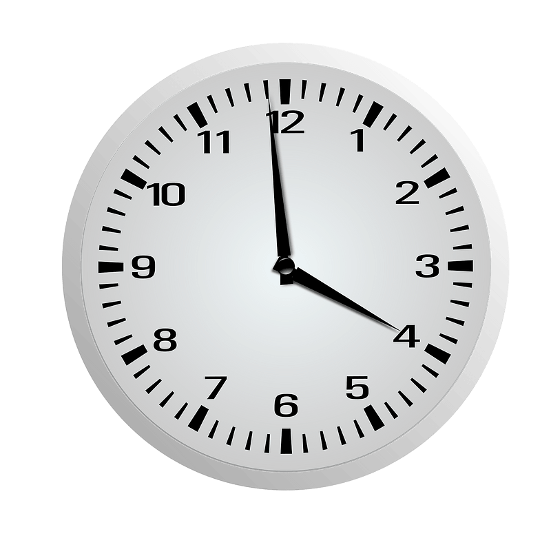 Clock Face - Three Fifty-Nine - 3:59