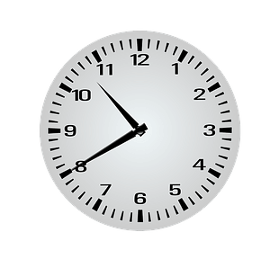 Clock Face - Ten Forty - 10:40