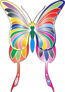 Colorful butterfly
