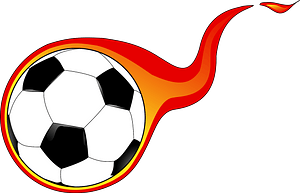 Flaming Soccer Ball