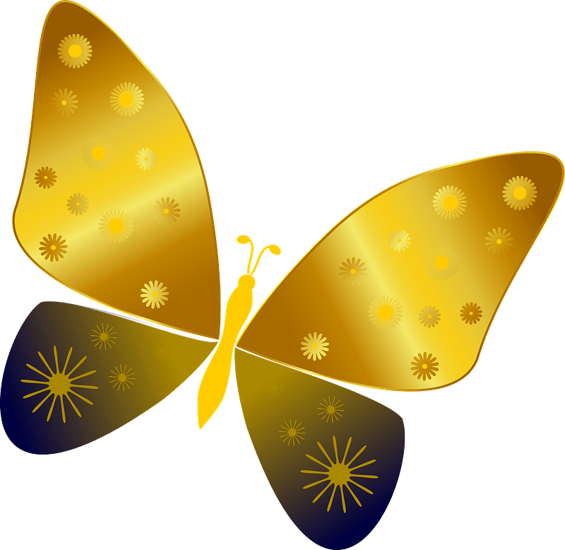 Yellow butterfly