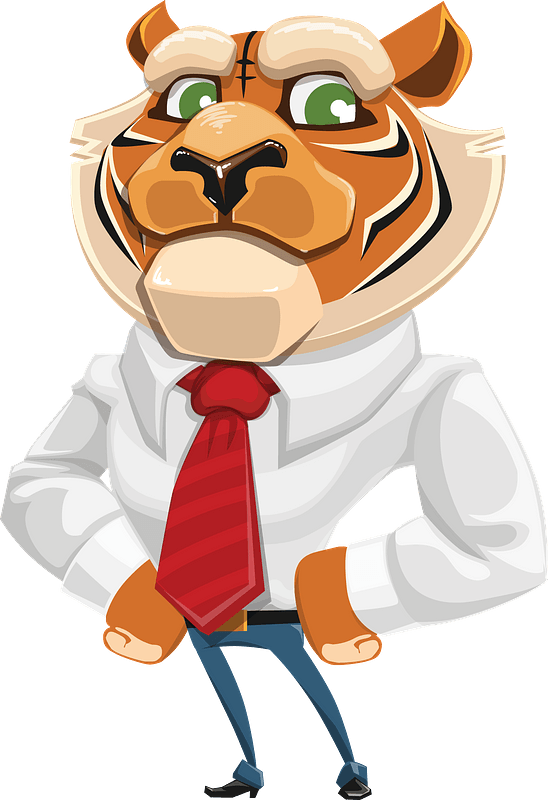 Tiger businessman