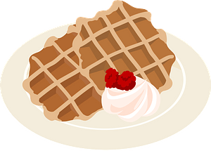 Waffle Dessert