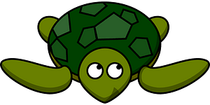Cartoon turtle