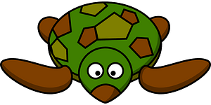 Cartoon turtle