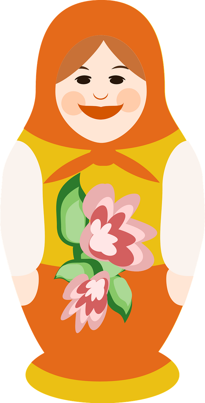 Happy Matryoshka - Russian Nesting Doll