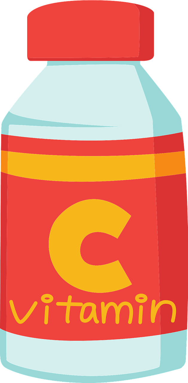 Bottle of Vitamin C