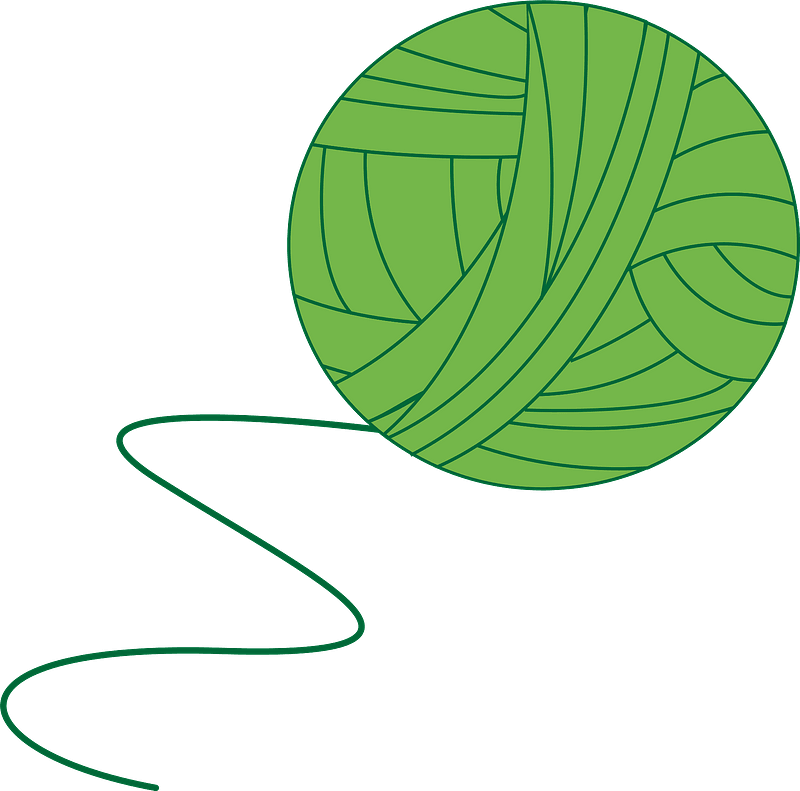 Green Ball of Yarn