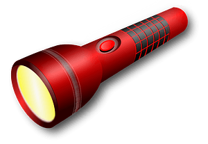 Red Flashlight