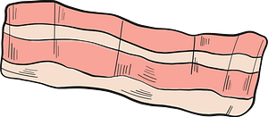 Bacon slice