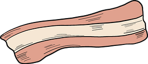 Bacon slice