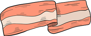Bacon slice