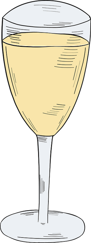 Glass of champagne