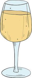 Glass of champagne