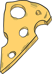 Slice of cheese 