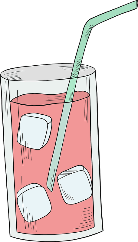 Glass of lemonade