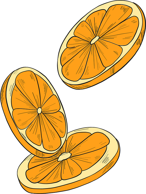 Orange slices