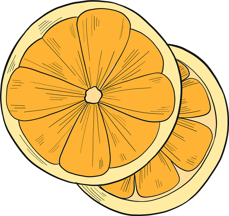 Orange slices