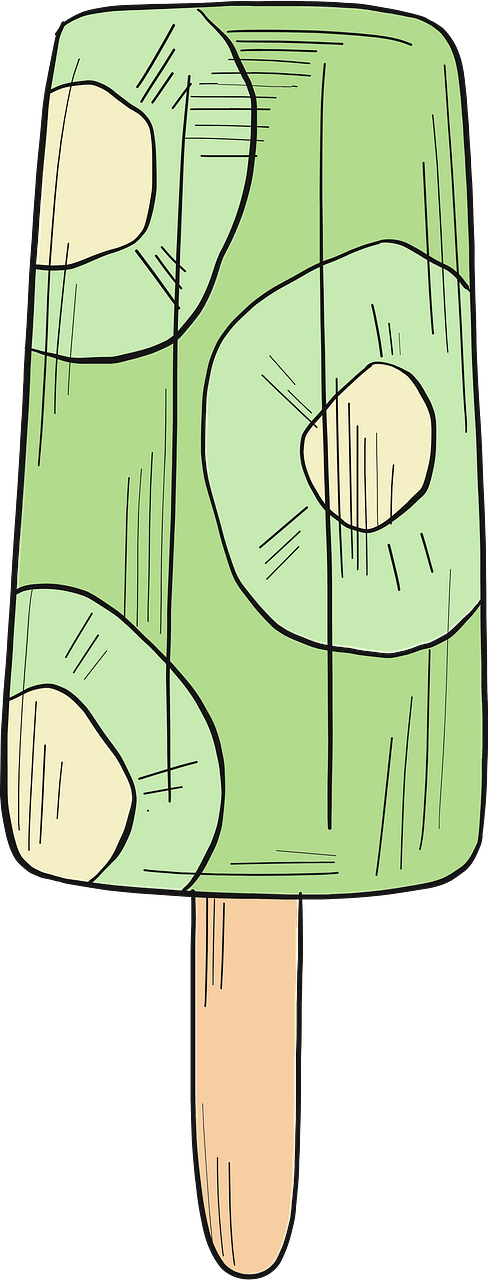 Kiwi popsicle