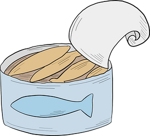 Canned fish