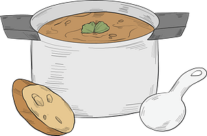 Pot of soup