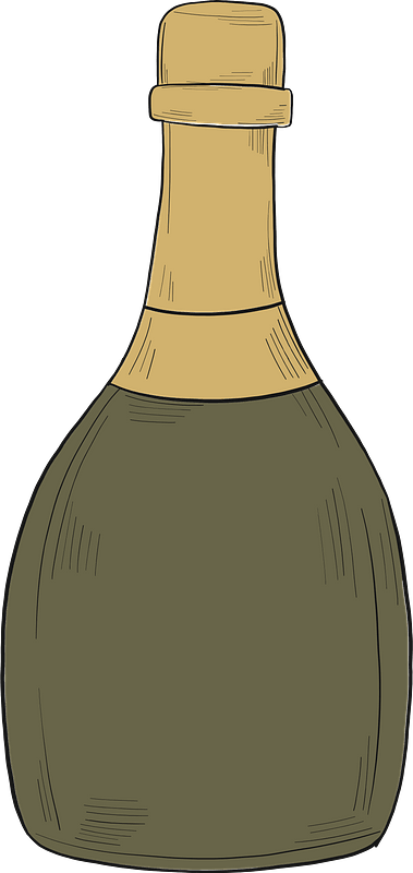 Bottle of alcohol