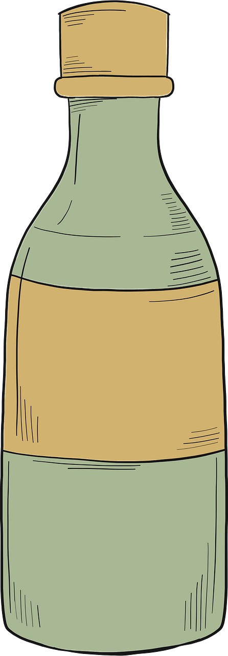 Bottle of alcohol