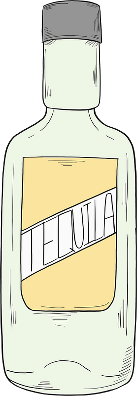 Bottle of alcohol