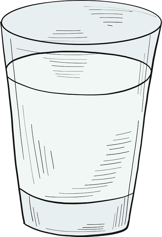 Glass of alcoholic drink