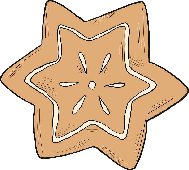 Gingerbread star