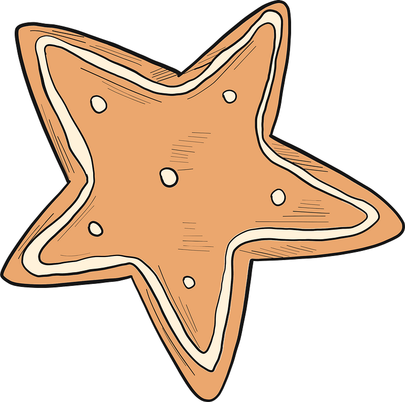 Gingerbread star