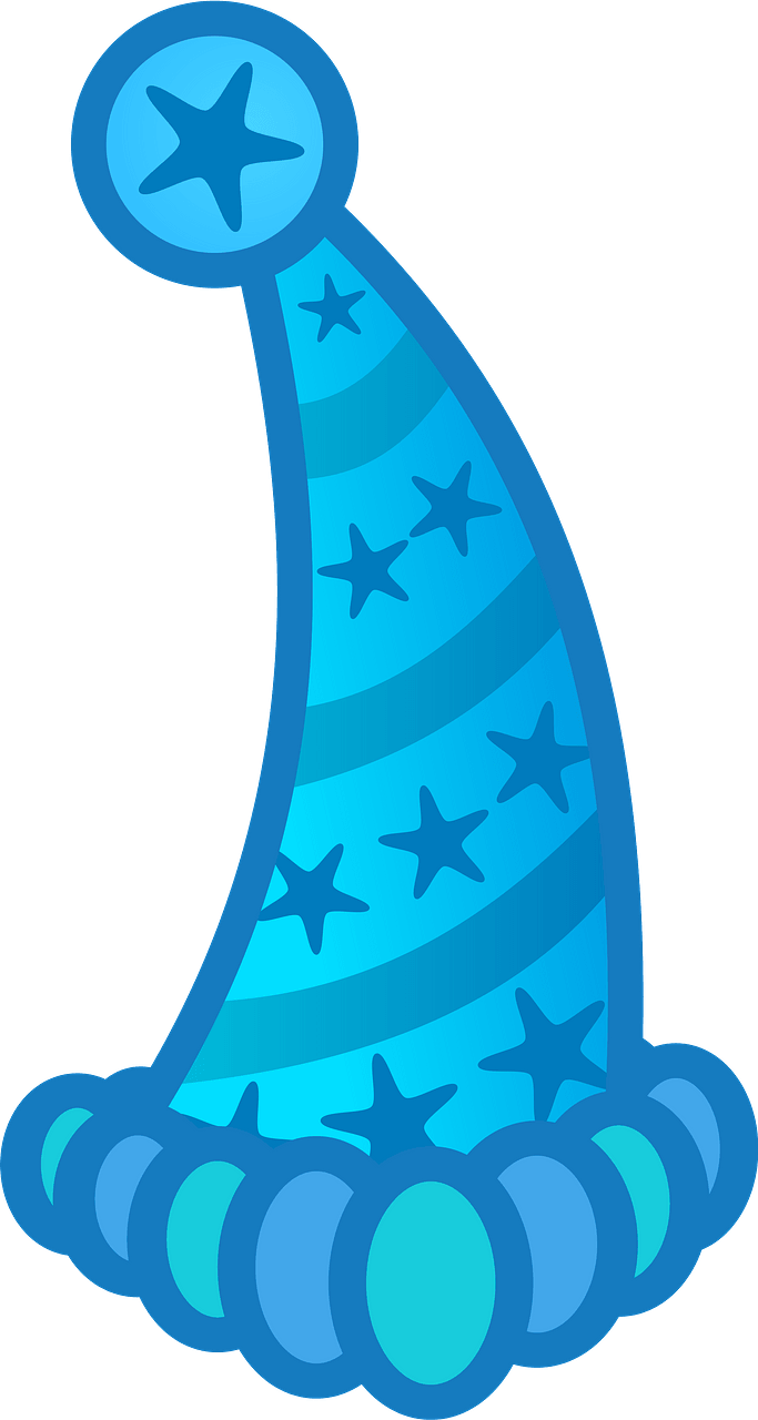 Blue Party Hat