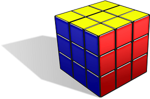 Solved Rubik's Cube