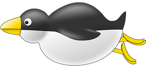 Tux Swims