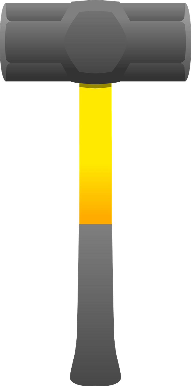Yellow Handled Sledgehammer
