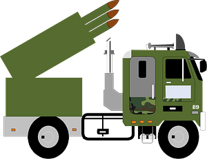 Truck Transporting Missiles