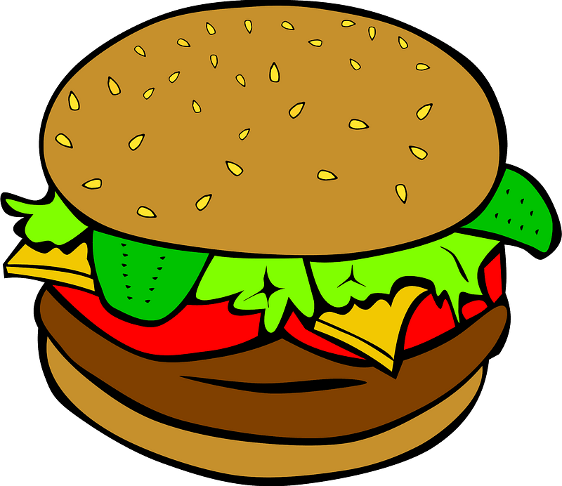 Fast Food, Lunch-Dinner, Hamburger