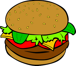 Fast Food, Lunch-Dinner, Hamburger