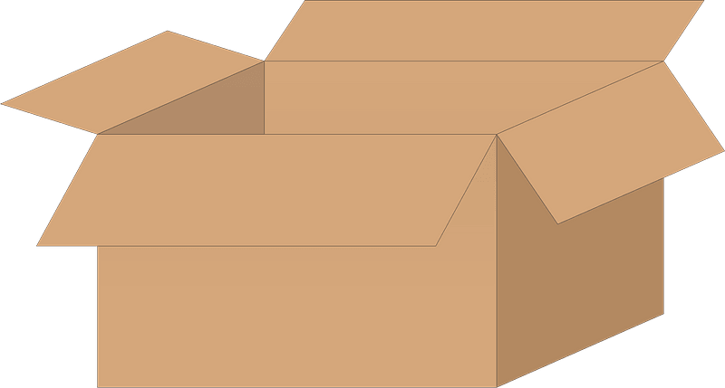 Open Cardboard Box