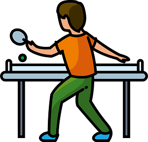 Table tennis table