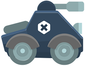 Blue tank