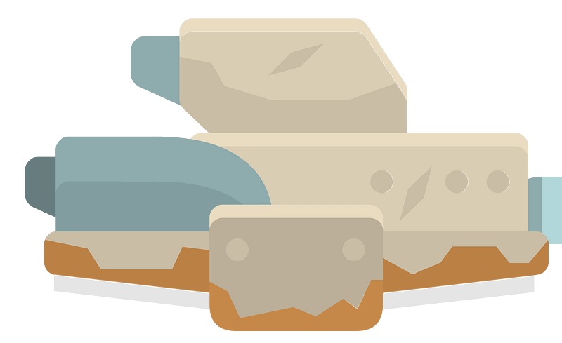 Beige tank body