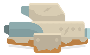 Beige tank body