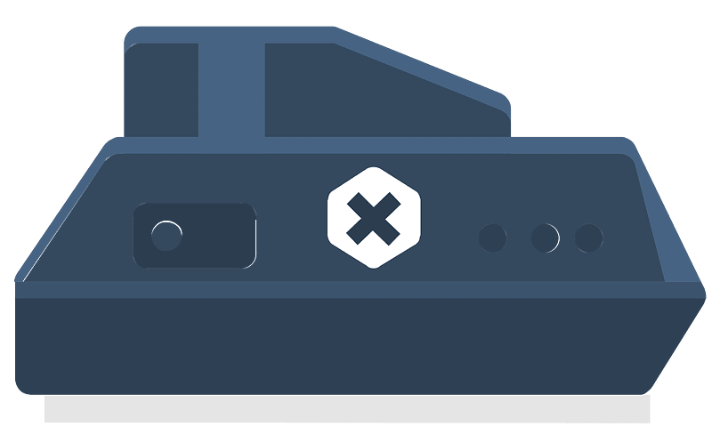 Blue tank body