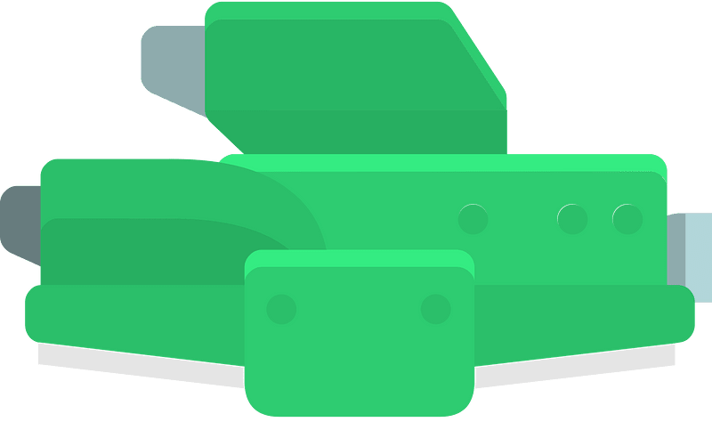 Green tank body